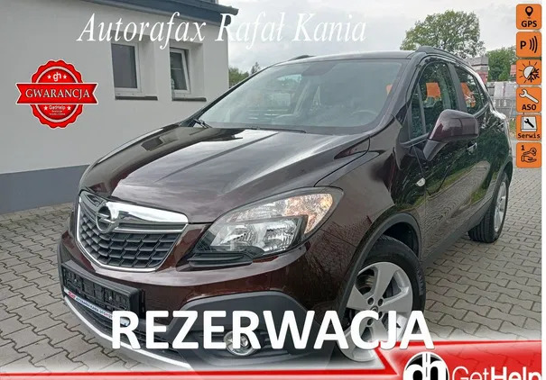 śląskie Opel Mokka cena 52900 przebieg: 70870, rok produkcji 2016 z Ustka